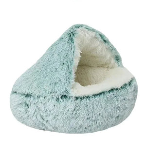 Plush Shell - Shaped Pet Bed