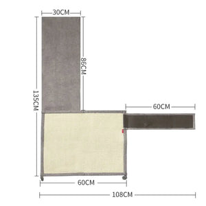 Kitty Fun Scratch Pad & Nail Care – Durable Cat Scratcher for Claw Health and Furniture Protection - petcareville