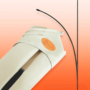 Pet Tent Cave for Cats and Dogs - Indoor/Outdoor Portable Canvas Shelter with Cushion