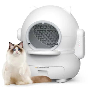 Smart Self - Cleaning Cat Litter Box — CleanStation, App Control, Odor Control, Sterilization Technology
