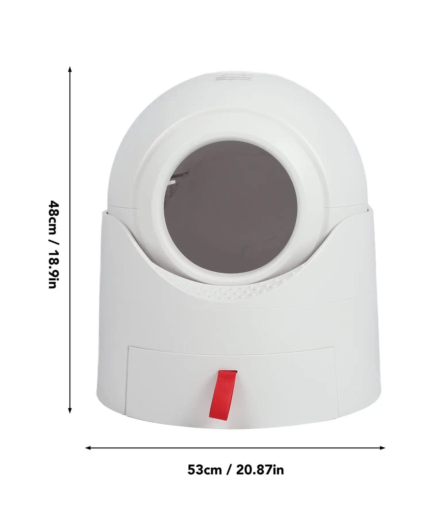 Semi-Automatic Cat Litter Box – Smart, Easy, Odor Control - petcareville